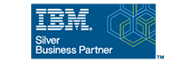 IBM Silver Business Partner logo, Official UK partners Influential Software Services Ltd