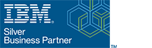 IBM Silver Business Partner logo, Official UK partners Influential Software Services Ltd