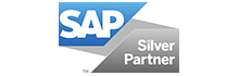 SAP Silver Partner logo, Official UK partners Influential Software Services Ltd