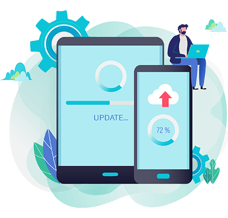 Software updating, representing added value from legacy systems via iPaaS cloud integrations services