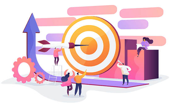what-is-a-web-portal-benefits Businesspeople meeting targets with an enterprise web portal