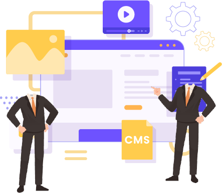 two headless business men representing our headless cms solutions