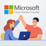 Graphic of business people representing the Microsoft CSP benefits for customers