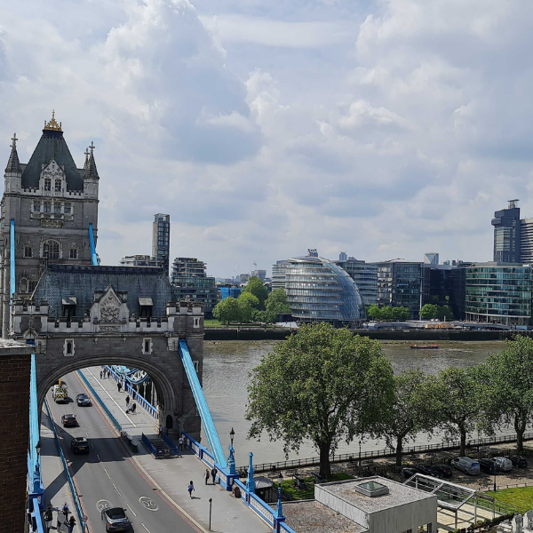 image of tower bridge from influential softwares new office