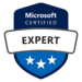 micrsoft certified expert badge