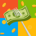 A graphic of a fork with money on it. Representing the Microsoft 365 price increase