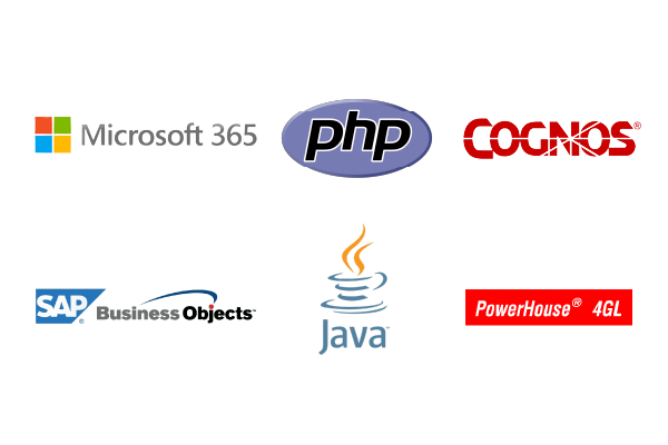 a selection of legacy software