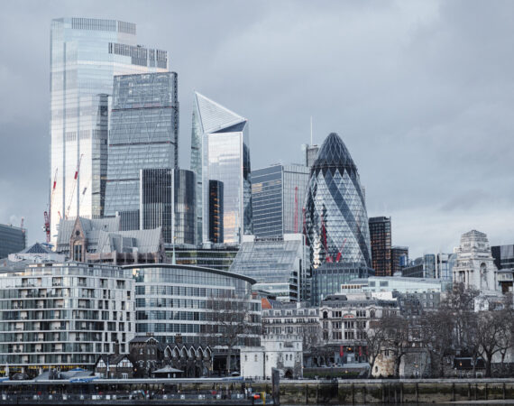 Photo of City of London skyline.