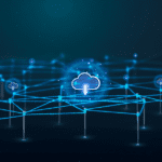 Images of cloud technology icons connected with lines to represent how SAP packages dev platform into S4HANA