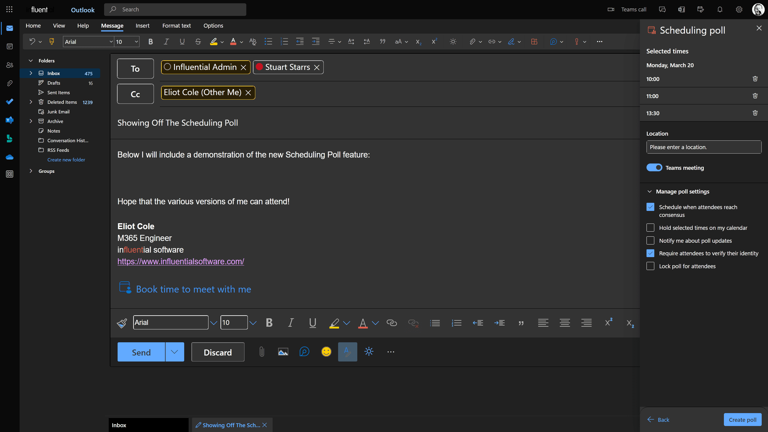 An image showing the final screen that says it is ready to be shared!