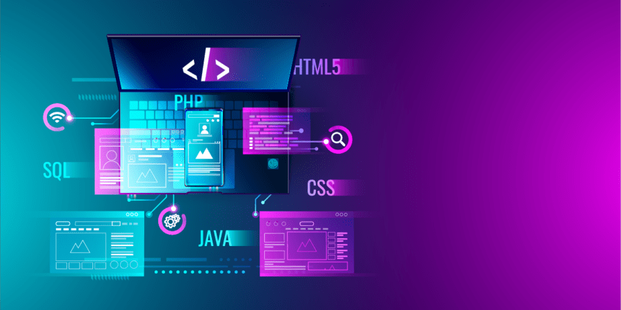 a graphic of .net development