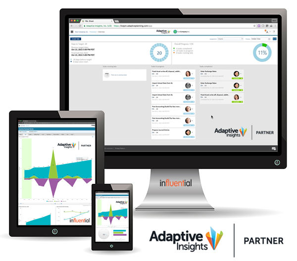 Adaptive Insights from UK Partners Influential - New Website