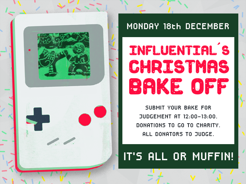 Influential Software's Charity Christmas Bake Off 2017