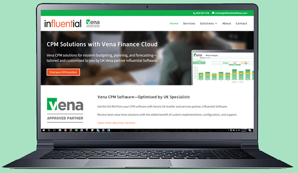 UK Vena Partner Services to Boost Finance Agility | Influential Software News